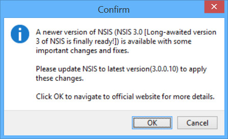 Latest NSIS and Inno Setup release 