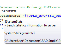 Code Insight quick info